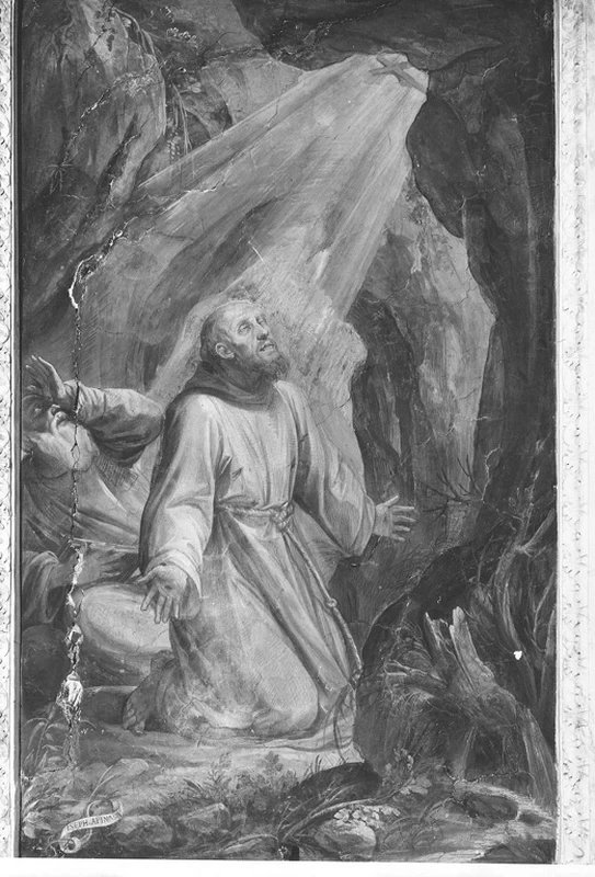 San Francesco d'Assisi riceve le stimmate - Poli, Roma